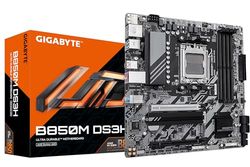 GIGABYTE B850M DS3H Carte Mère - Processeurs AMD Ryzen Série 9000, 16+2+2 Phases VRM numériques, jusqu'à 8200MHz DDR5 (OC), 1xPCIe 5.0 + 1xPCIe 4.0 M.2, LAN 2.5, USB 3.2 Gen 2