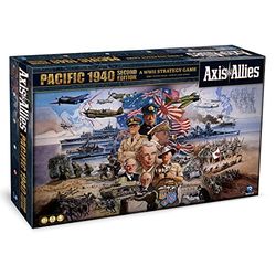Renegade Game Studios Axis & Allies: 1940 Pacific Second Edition War Miniatures Strategy Board Game, Renegade, Age 12+, 2-4 Players, 6Hr