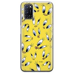 ERT GROUP mobiltelefonfodral för Oppo A92/ A72/ A52 originalt och officiellt licensierat Looney Tunes mönster Tweety 006 optimalt anpassad till formen på mobiltelefonen, fodral tillverkad av TPU-plast