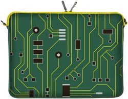 Digittrade designerfodral för bärbara datorer, surfplattor, bärbara datorer, MacBooks och Netbooks 15.6 tum LS125 Green IT