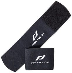 Pro Touch Scheenbeschermers en steunhouder, zwart, één maat