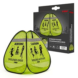 MyBuddyGuard straatwaarschuwingsbord Let op spelende kinderen