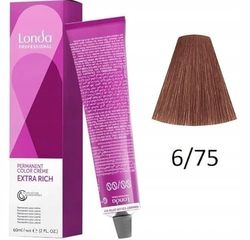 Colore permanente per capelli 6/75 biondo scuro marrone rosso 60 ml