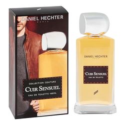 Daniel Hechter Cuir Sensuel Men's Eau De Toilette 100ml Spray. Perfume For Men, Oriental And Woody Fragrance For Men, Musky Mens Perfume, Mens Fragrance - Genuine Daniel Hechter Mens Fragrances