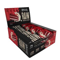 Warrior Raw Protein Flapjack, Red Velvet Cake - 12 Bars