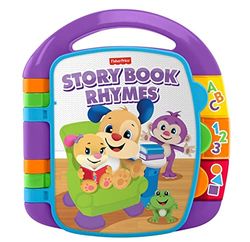 Fisher-Price Fisher Price CDH49 Libro de letras y aprendizaje para niños a partir de 6 meses, idioma italiano
