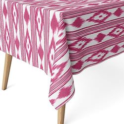 Martina Home Resin Tablecloth Pink Islands 260 x 140 cm