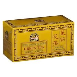 Double Dragon Jasmine Green Tea (25 Tea Bags)