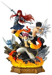 Prime 1 Studio FAIRY TAIL - Natsu, Grijs, Erza, Happy - Beeldje 1/7 57cm