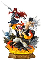 Prime 1 Studio FAIRY TAIL - Natsu, Gray, Erza, Happy - Statuette 1/7 57cm