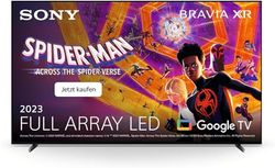 Sony BRAVIA XR, XR-98X90L, Full Array LED, 4K HDR, Google TV, ECO PACK, BRAVIA CORE, Ottimo per PlayStation 5, Aluminium Seamless Edge Design, Modello 2023