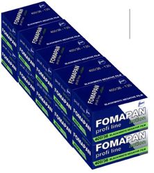 FOMAPAN Action 400 135/36 - Juego de 10 películas pequeñas para Fotos, Color Blanco y Negro