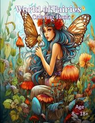 World of Fairies: Coloring Book