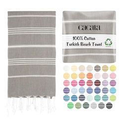 Serviette Turque 100% Coton Pestemal Peshtemal Fouta Serviette de Bain Hammam Peignoir Spa Piscine Massage Sauna Plage Yacht Gym Fitness Cuisine Yoga Bébé Serviette de Pique-Nique 100% Coton