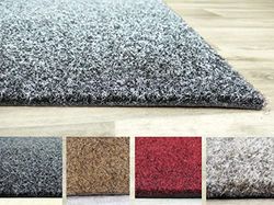 Tadi & Imperio1979 Doormat KOKOSINTEGOM, Silver, 80X100