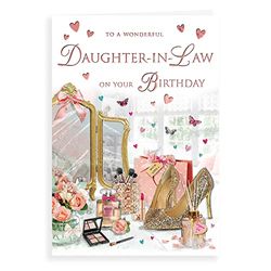 Traditionellt födelsedagskort svärdotter – 23 x 15 cm – Regal Publishing