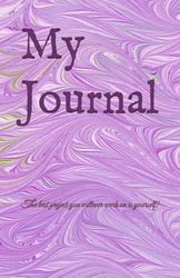 My Journal: Self Help Book