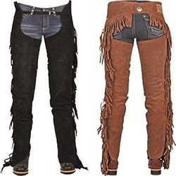 HKM Western Westernchaps-4383 zwart S 9100