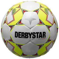 Derbystar Unisex ungdom, Apus S-Light v23 fotboll, vit gul, 4
