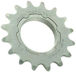 Miche 1/8 Fixed Sprockets with Carrier Track Sprocket, Silver, 17t