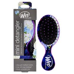 Wet Brush Pro Mini Detangler Brush Hyper Floral - Purple By For Unisex - 1 Pc Hair Brush
