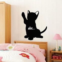 Ambiance - Adhesivo decorativo para pizarra (65 x 55 cm), color negro