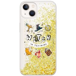 ERT GROUP custodia per cellulare per Apple Iphone 13 originale e con licenza ufficiale Harry Potter, modello Harry Potter 244 adattato alla forma dello smartphone, con effetto glitter overflow