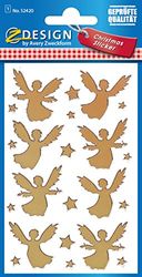 Naklejki swiateczne Z Design Christmas Anioly zlote: 52420