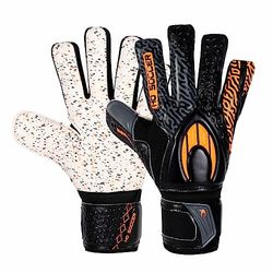 HO Soccer HG Initial Negative Black-Orange Keepershandschoenen, uniseks, kinderen, zwart/oranje