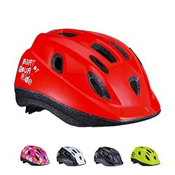 BBB Cycling Unisex-Youth kinderfietshelm Boogy | jongens en meisjes | fietsen skateboard scooter | BHE-37 | glanzend rood L (48-54 cm), glanzend rood, S