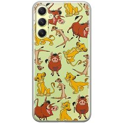 ERT GROUP mobiltelefonfodral för Samsung A34 5G originalt och officiellt licensierat Disney mönster Simba & Friends 010 optimalt anpassad till formen på mobiltelefonen, gedeeltelijk transparant