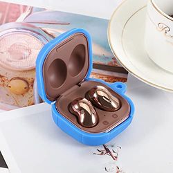 Samsung Galaxy Buds live/pro - Custodia in silicone per auricolari, colore: Blu reale