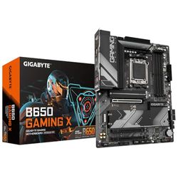 Gigabyte B650 GAMING X-moederbord - Ondersteunt AMD Ryzen 8000 CPU's, 8+2+2 fasen digitaal VRM, tot 8000MHz DDR5, 3xPCIe 4.0 M.2, 2.5GbE LAN, USB 3.2 Gen 2