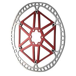 Legion Primus javelin 160 mm röd bromsskiva för cykel, vuxna, unisex, röd