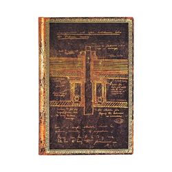 Paperblanks | Softcover Flexis | Tesla, Sketch of a Turbine | Unlined | Mini (95 × 140 mm) (Embellished Manuscripts Collection)