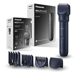 Panasonic MULTISHAPE Sistema Modulare per la Cura della Persona ER-CTW1, regolabarba e tagliacapelli per uomo con batteria ricaricabile Ni-MH