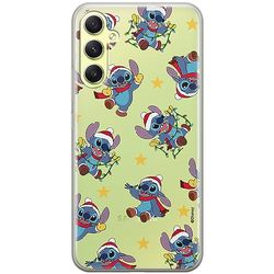 ERT GROUP etui na telefon Samsung A34 5G, case oryginalny i oficjalnie licencjonowany przez Disney, wzór Stitch 011, optymalnie dopasowane, plecki z TPU częściowo przeźroczyste