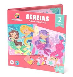 Ambarscience- Puzzle MAGNÉTICO - Sirenas, Multicolor (6162800160023)