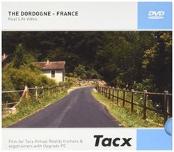 Tacx technische industrie BV Dvd Tacx Virtual Reality T 1956.55 The Dordogne-Frankrijk, zilver, 15 x 15 x 3 cm