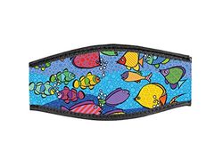 Best divers Correia máscara de neoprene, velcro duplo, aquário