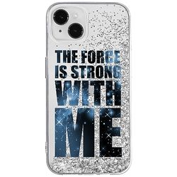 ERT GROUP mobiltelefonfodral för Apple Iphone 14 PLUS originalt och officiellt licensierat Star Wars mönster Star Wars 015 optimalt anpassad till formen på mobiltelefonen, med glitter overflow-effekt