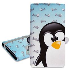 Stijltas 'MIKA' voor Samsung Galaxy J1 - Design: Ice Pinguin