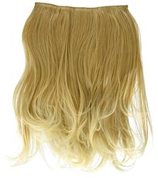 Fab One Piece Clip In Synthetic Heat Resistant Loose Waves Hair Extensions T18/613 - Ash Blonde/Lightest Blonde Ombre