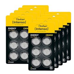 Intenso Energy Ultra Lithium knoopcel CR2032 10 x 6 blisters, 7502436MP