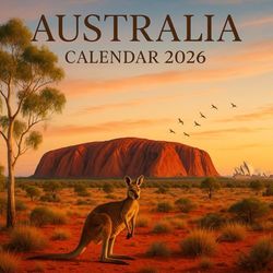 Australia Calendar 2026: 12 Months of Australia from Jan 2026 to Dec 2026 | Great Gift For Organizing & Planning