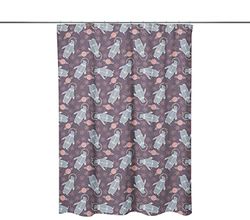 Bonamaison Digitally Printed Shower Curtain, 1 Piece 150x200 Cm - Designed And Manufactured in Turkey