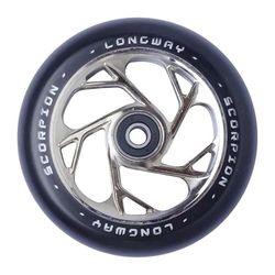 Centrano Mixte - Adulte Longway Scorpion Scooter Roulette Chrome 110mm
