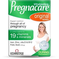 Pregnacare Original Formula Tablets During Pregnancy Support Vitamins and Supplements, 30 Tablets