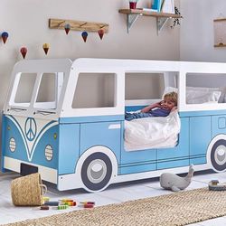 Julian Bowen Lit pour Camping-Car - Bleu Clair