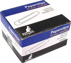 Brievenklemmen Kangaro 75 mm rond Box 100 stuks, verzinkt